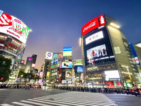 Shibuya Crossing at Night